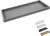 Vista 26 de Bandeja de Encimera y Tocador - 2 Piezas (11" y 7") Bandejas de Silicona Irrompibles para Cocina y Baño para Encimera, Bandeja para Dispensador