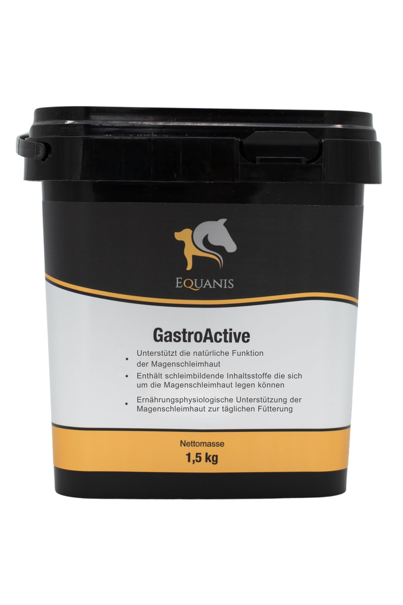 GastroActive - Nährstoffe zur Magenschleimhautfunktion. Enthält schleimbildende Inhaltsstoffe für Pferde ohne Säurepuffer
