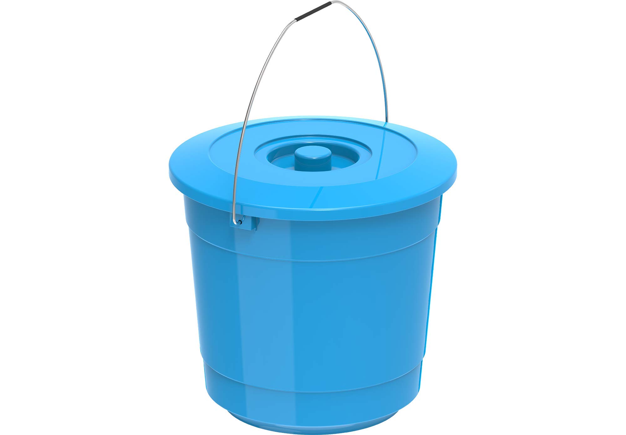 CosmoplastIfhhbu049Lb Plastic Ex Bucket 3L With Handle For Cleaning And Storing