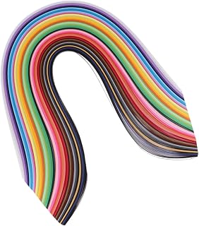 1000pcs Paper Quilling Strips Kit, 5mm Multi Color Craft Supplies