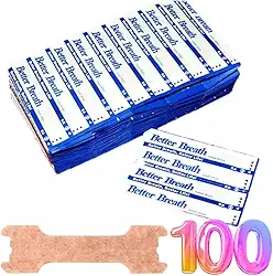 Respire Melhor Better Breath 100 Dilatador Nasal Adesivo Tamaho Grande 6,6x1,9cm
