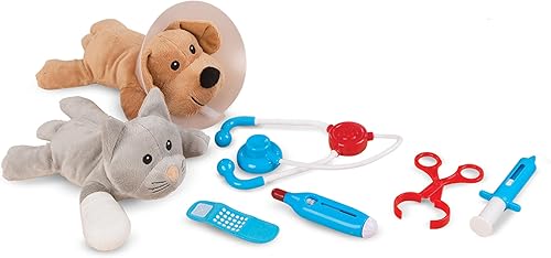 Miniatura 3 de Melissa & Doug Examine & Treat Pet Vet Play Set – Juego de veterinario para niños. El original (24 piezas, gran regalo para niñas y niños – Juguete