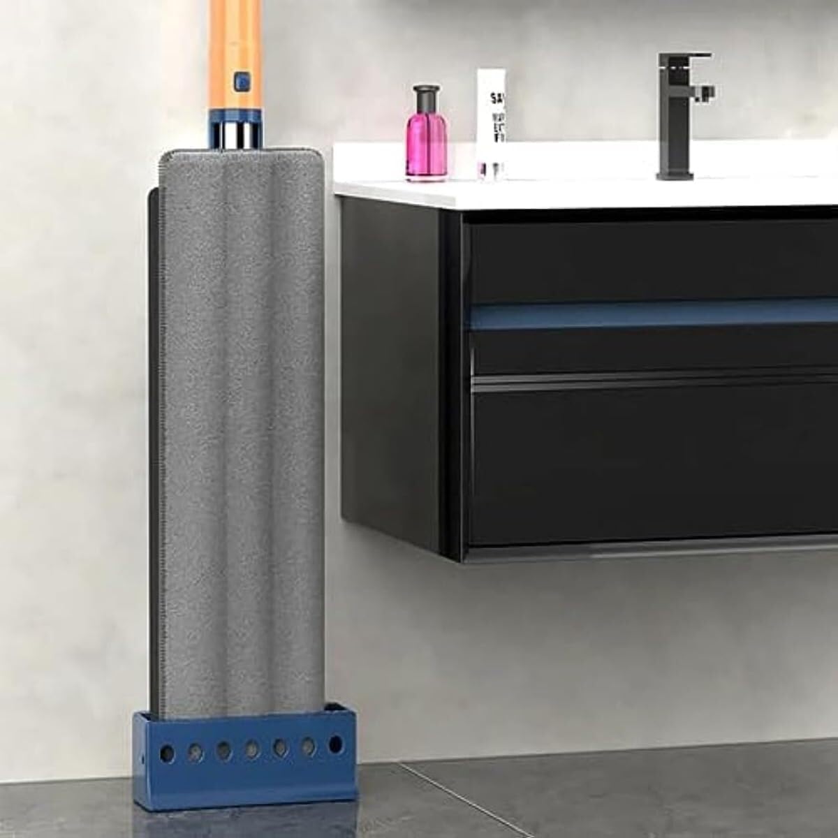 SVEEPA samoczyszczący środek do czyszczenia podłóg, mopa do podłóg Micro Duo, powłoka z mikrofibry do płytek i laminatu (1 mop + 2 ściereczki)
