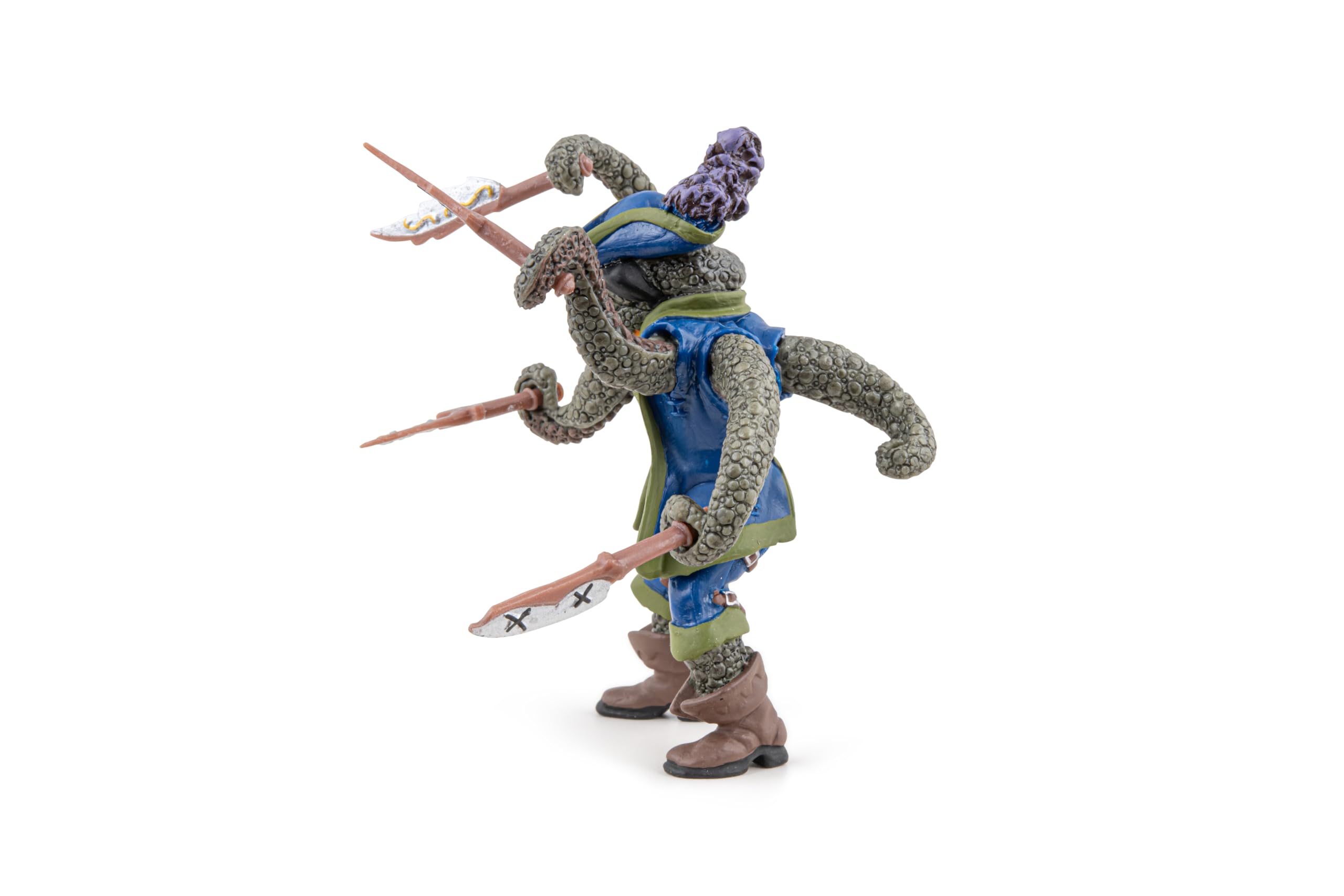 Papo, Realistic Mutant Octopus Pirate Figure, Ages 3+, Pirates Collection, Creative Play Fantasy Adventure - Image 3