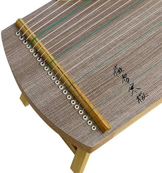 LANDTOM Paulownia Guzheng Mini Finger Trainer With Accessories, 21 Strings, Suitable For Beginners, Adults, Children A