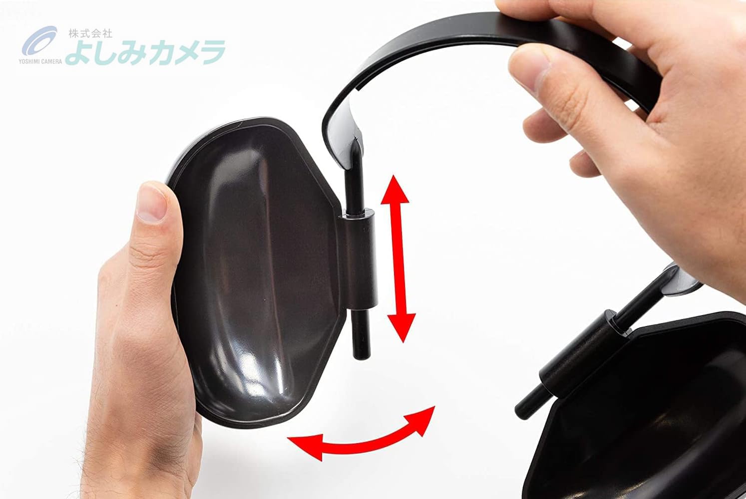 Amazon.co.jp: 頭にかけるだけ 集音ヘッド 音モア ピアノブラック電池