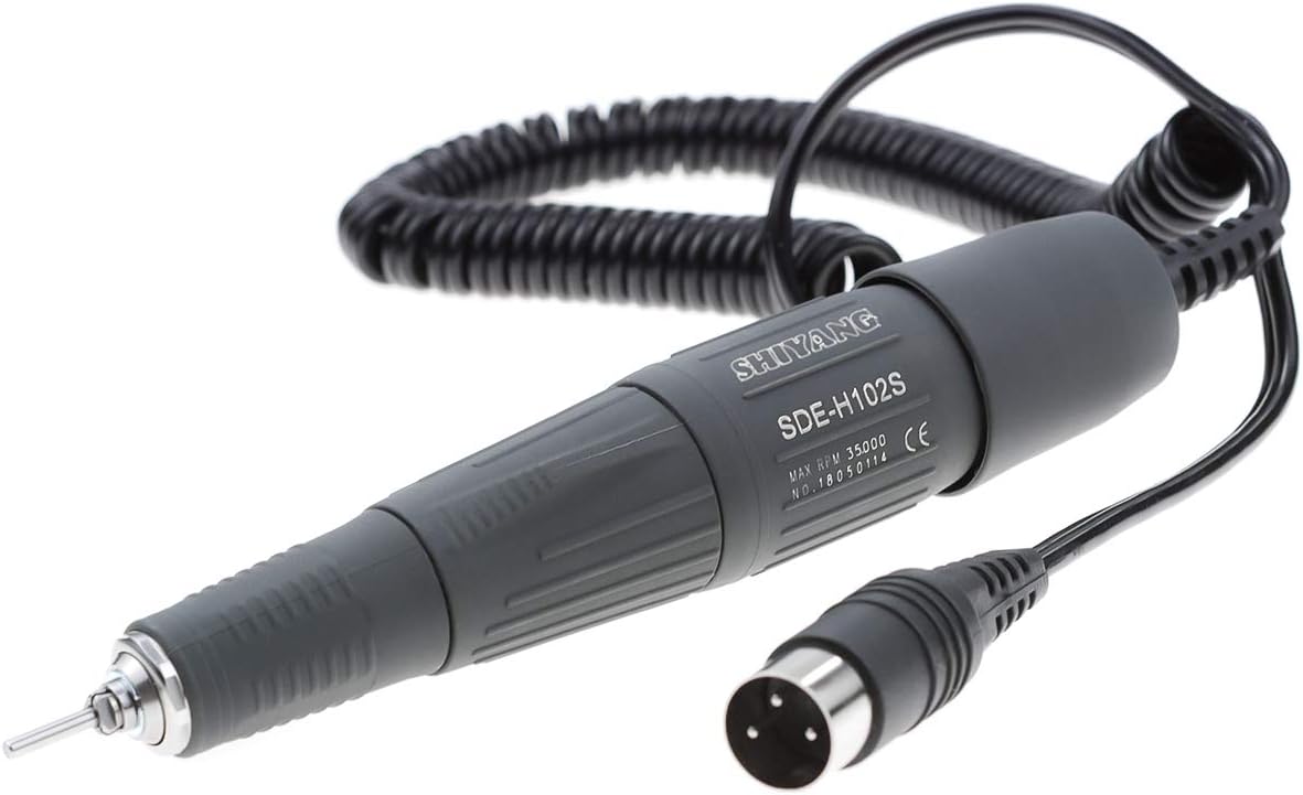 35000RPM Brush Hand Tool SDE-H102S with Carbon Brush for Nail Drill Polisher Brush Micromotor