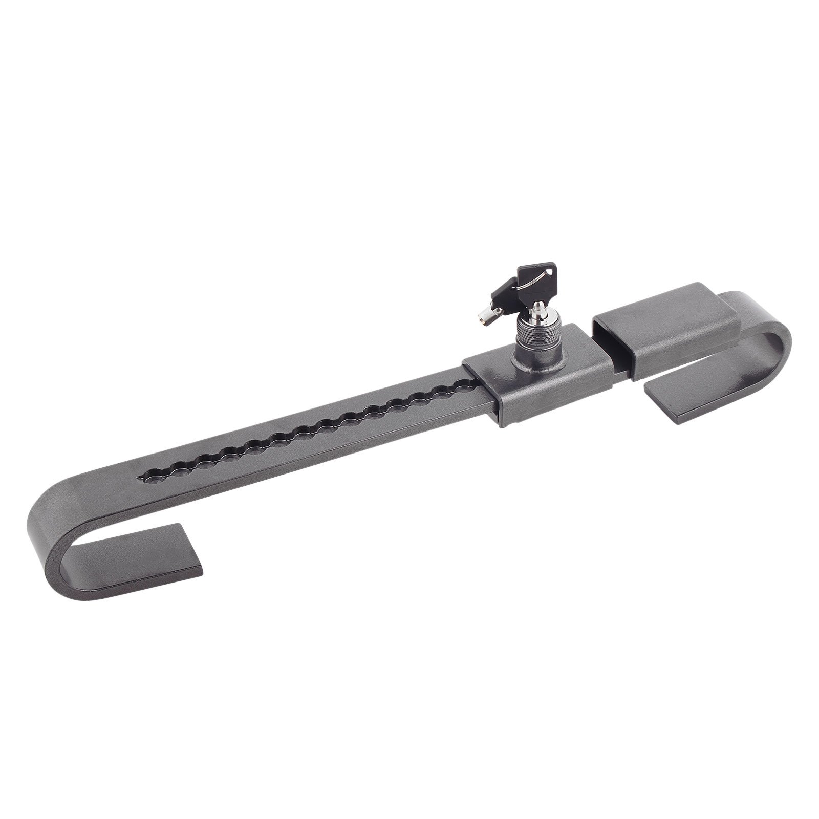 Serrure de conteneur en acier trempé 22-43 cm - Avec antivol de protection pour cylindre de serrure