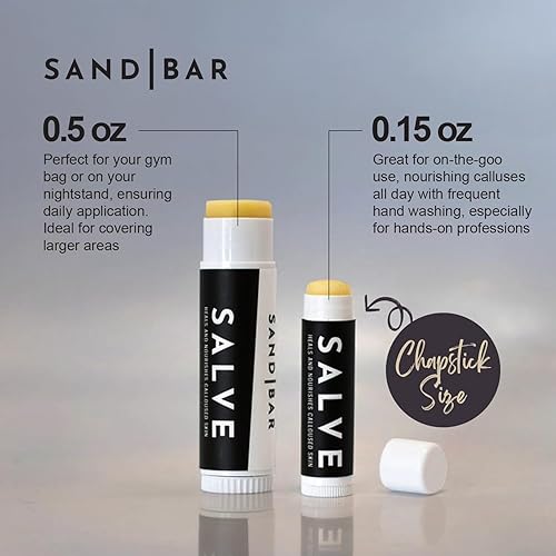 Miniatura 6 de SandBar Bálsamo de manos  Bálsamo hidratante para el cuidado de los callos  Nutre y mantiene tus callos  Conveniente Esencial  Paquete de 2