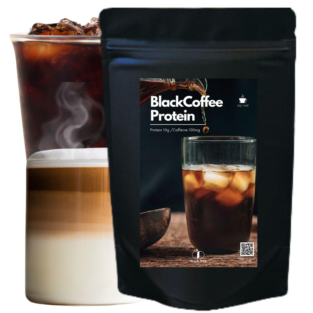 甘くない無糖プロテイン！毎日のコーヒー感覚でタンパク質補給「Peach Pick…