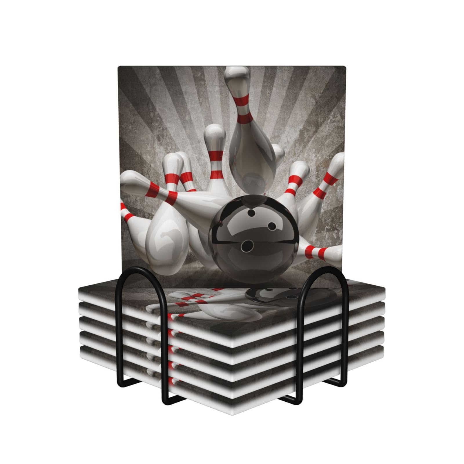 Dessous de verre céramique absorbant anti rayure pour verre et tasse de café