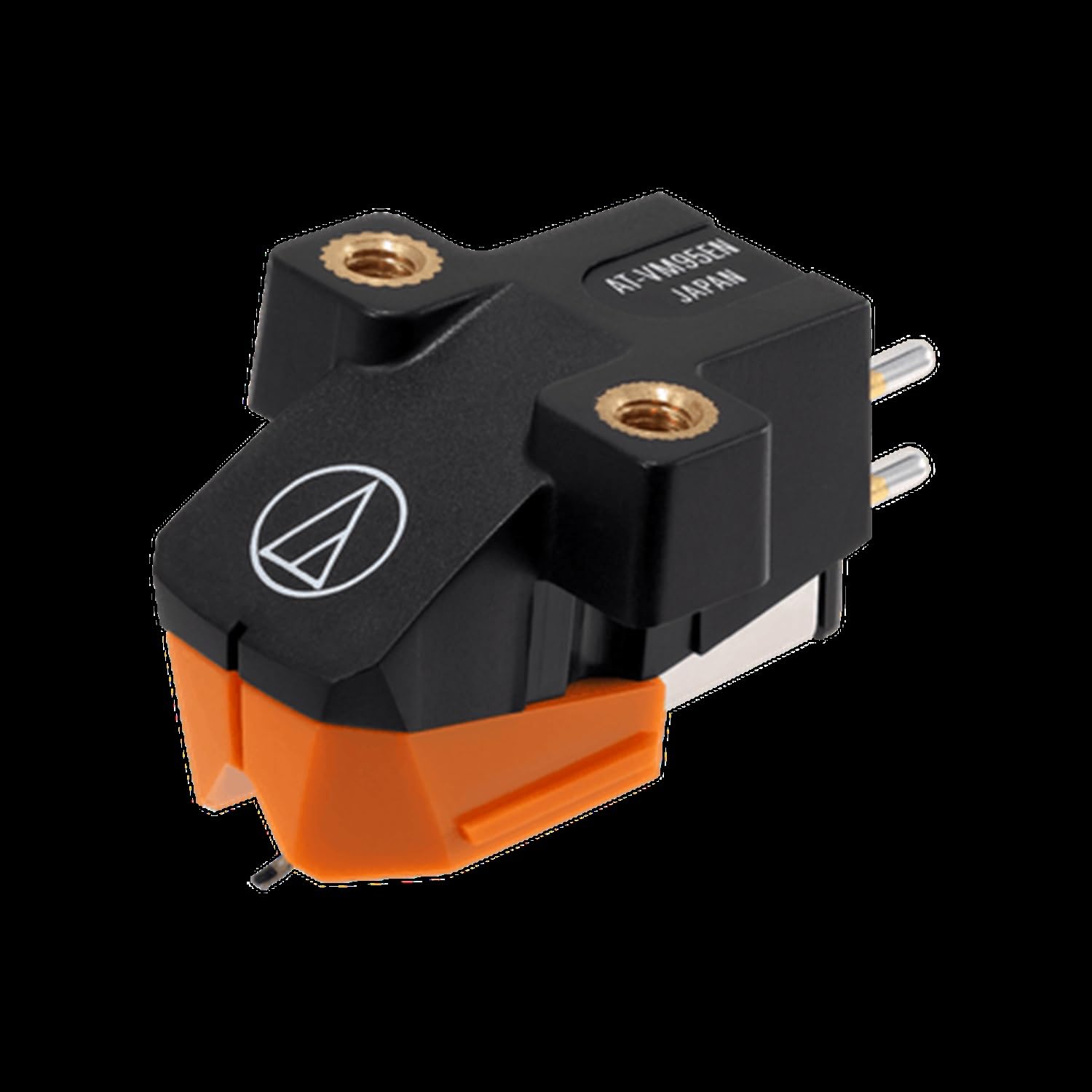 Audio-Technica AT-VM95EN/H Moving Magnet Cartuccia sulla AT-HS6 Headshell