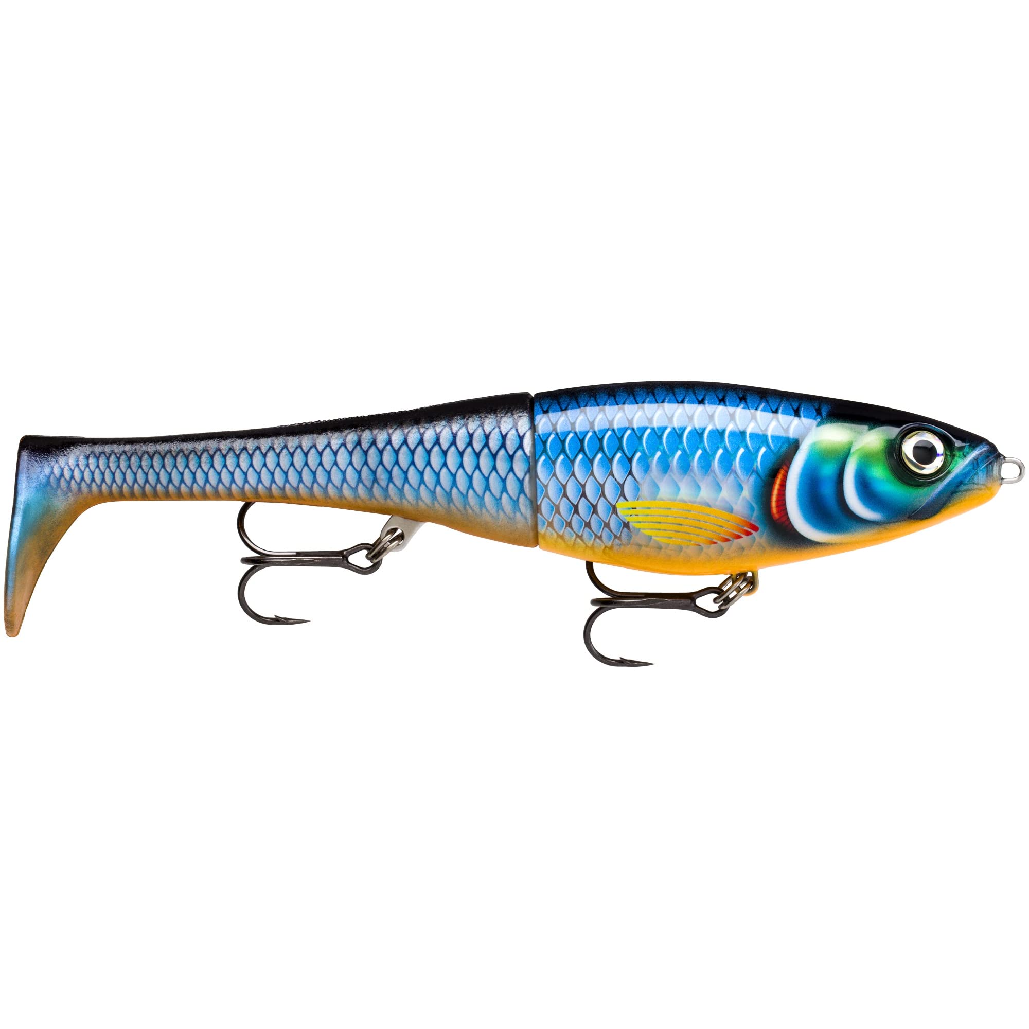 X-Rap Peto Fishing Lure - Artificial Bait with Soft Fish Tail - Freshwater Spinning Bait - Running Depth 0.5-1m - Made in Estonia