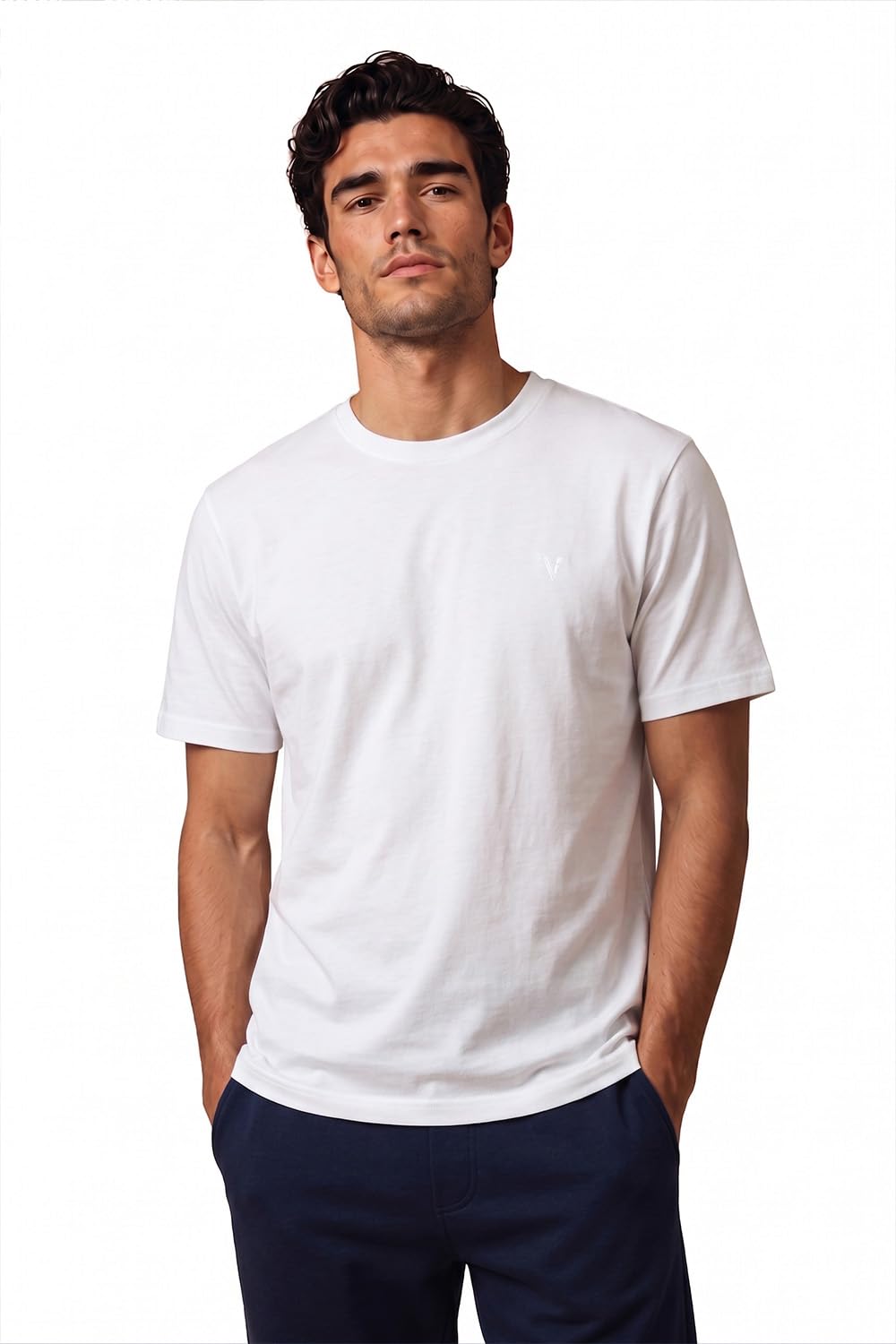 van heusen Men's Cotton Regular Fit T-Shirt-picture-21