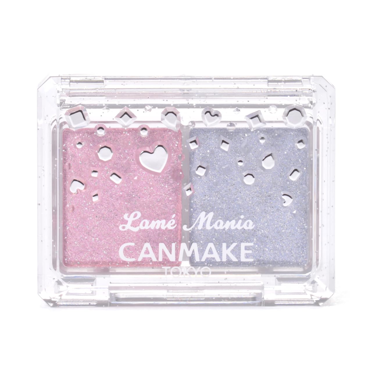 キャンメイク ラメマニア 03 2.7g アイシャドウ ラメシャドウ 輝き ツヤ パール 2色アイシャドウ ラベンダーピンク ブルー