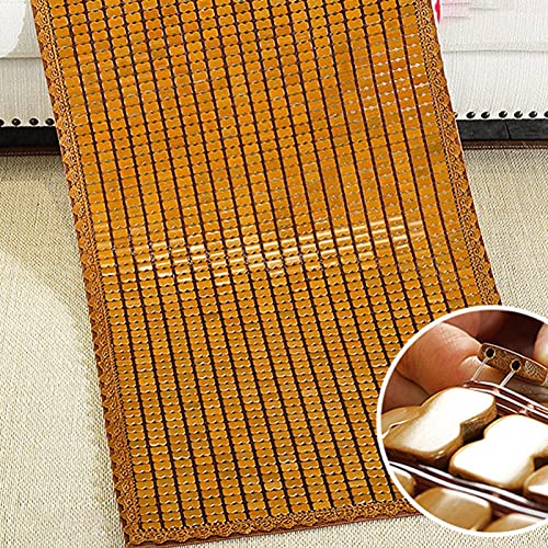 竹マット 玄関マット 夏 室内 天然素材 ひんやり 冷感 カラー クール 竹 80*210 バンブーマット 夏用 玄関 マット クールマット 無地 竹製 涼しい 和風 おしゃれ 北欧 モダン シンプル 室内 ナチュラル インテリア 家具 西海岸の商品画像（Amazon）