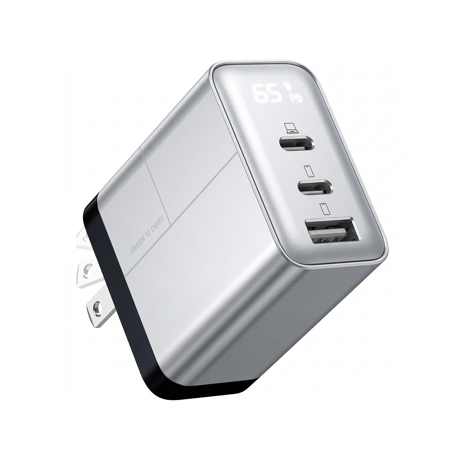 Amazon | COLORFUL 65W 急速充電器 3ポート 「見える化」PD対応 Type-C