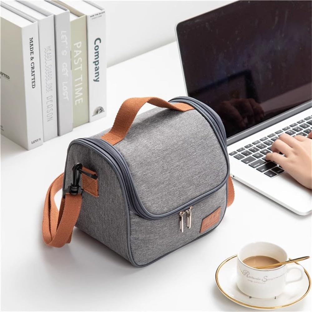 Set di Borse per Il Pranzo Borsa Termica refrigerata Ispessita Picnic Fresh per Donne, Uomini e Bambini
