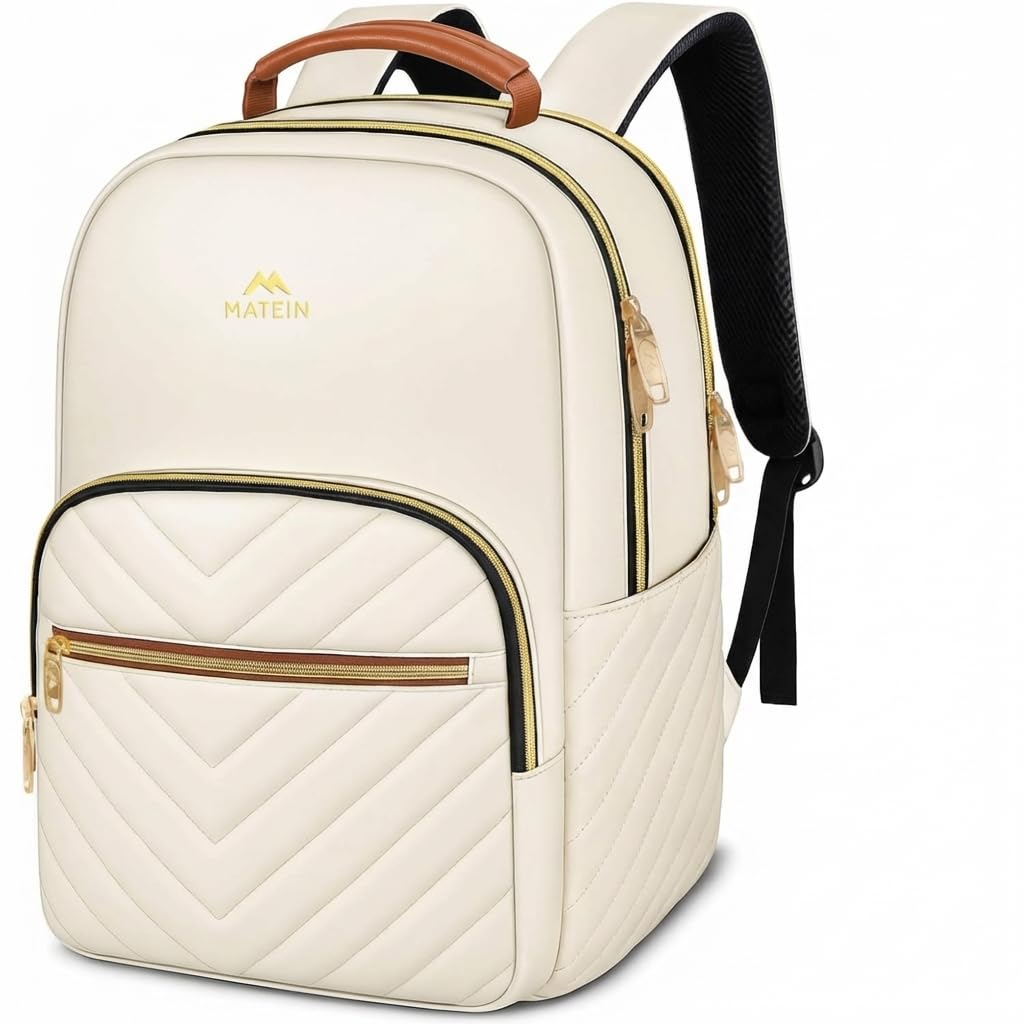 MATEIN Backpack for High School Girls, Large Capacity 17 Inch Laptop Backpack with Multiple Pockets, Water Resistant College Work Bag, Lightweight