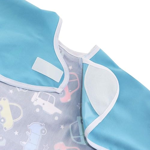 Miniatura 3 de Hi Sprout Babero impermeable con mangas y bolsillo 6-24 meses