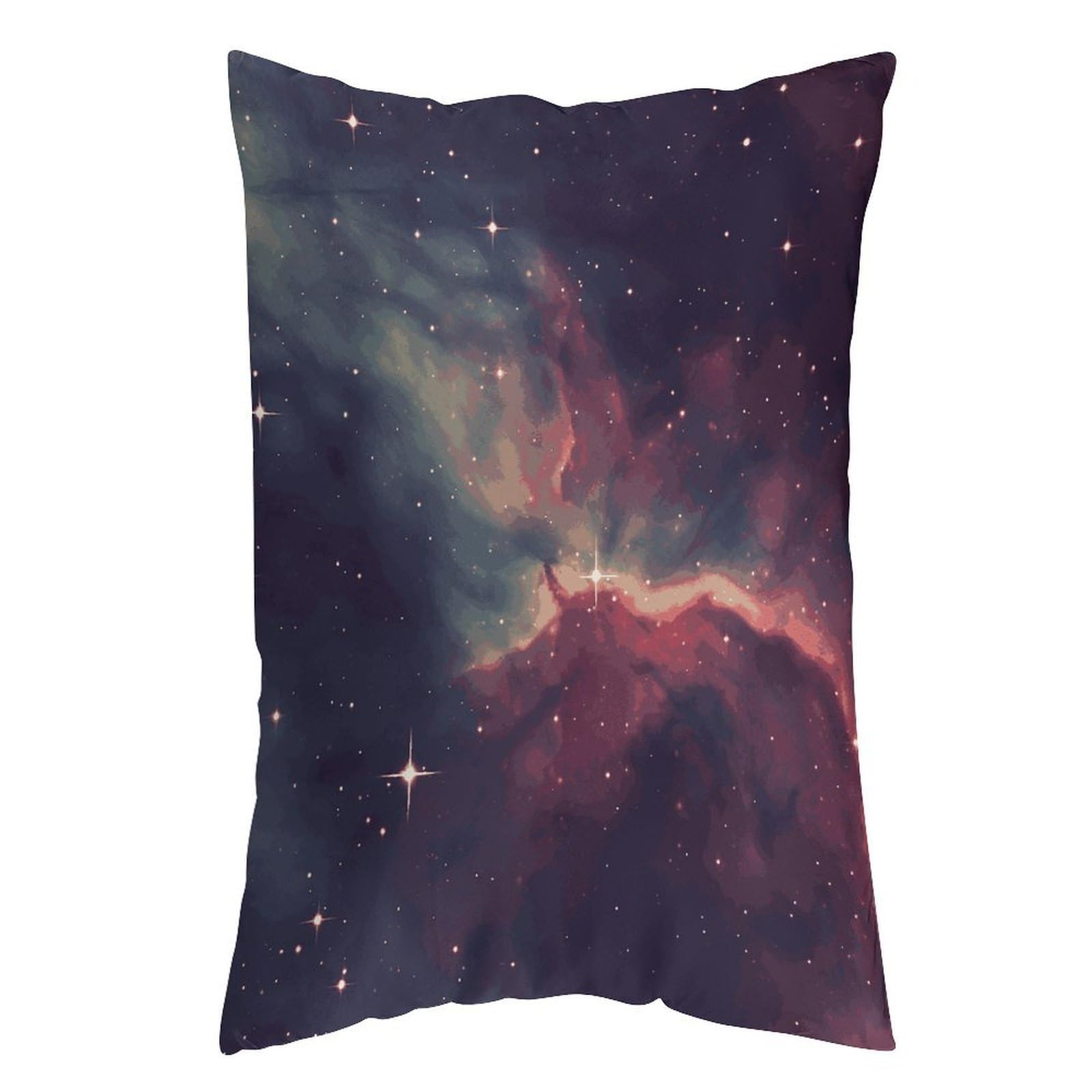 LDGSUPH Star Field in Deep Space Pillow Cases Soft Pillowcase with Invisible Zipper Wrinkle Resistant Pillow Covers Breathable Removable Pillow Protector for Bed Sofa Car 12 "x20