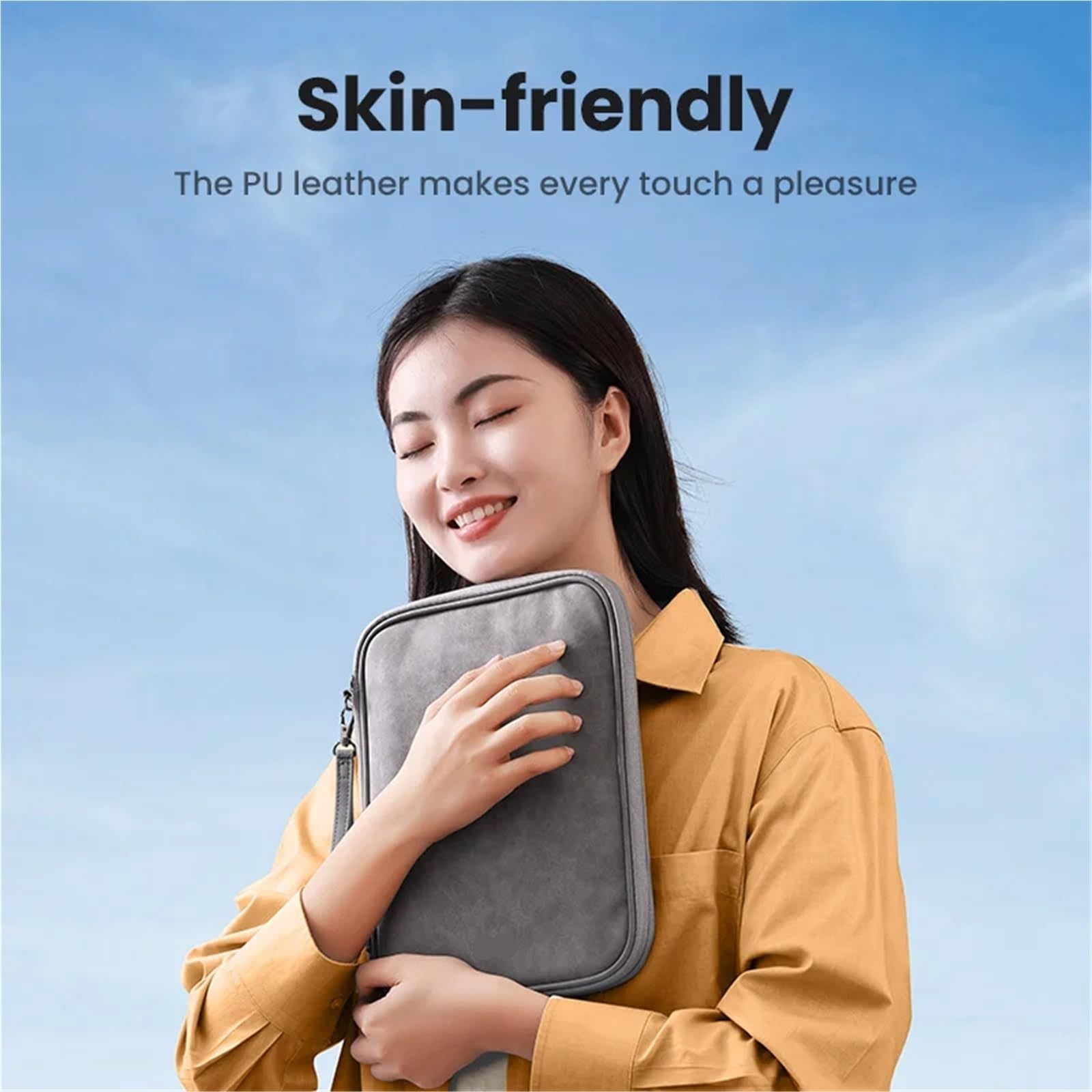 Funda para Tablet Funda Protectora for Tableta de 11 Pulgadas, Bolsa de Almacenamiento, Funda portátil for Tableta, Funda con Cremallera for Tableta para Hombres Y Mujeres