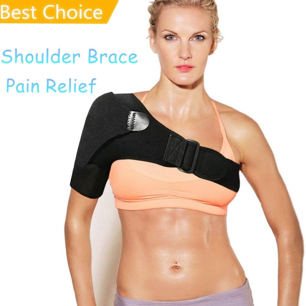 Buy Shoulder Brace Adjustable Shoulder Compression Sleeve for