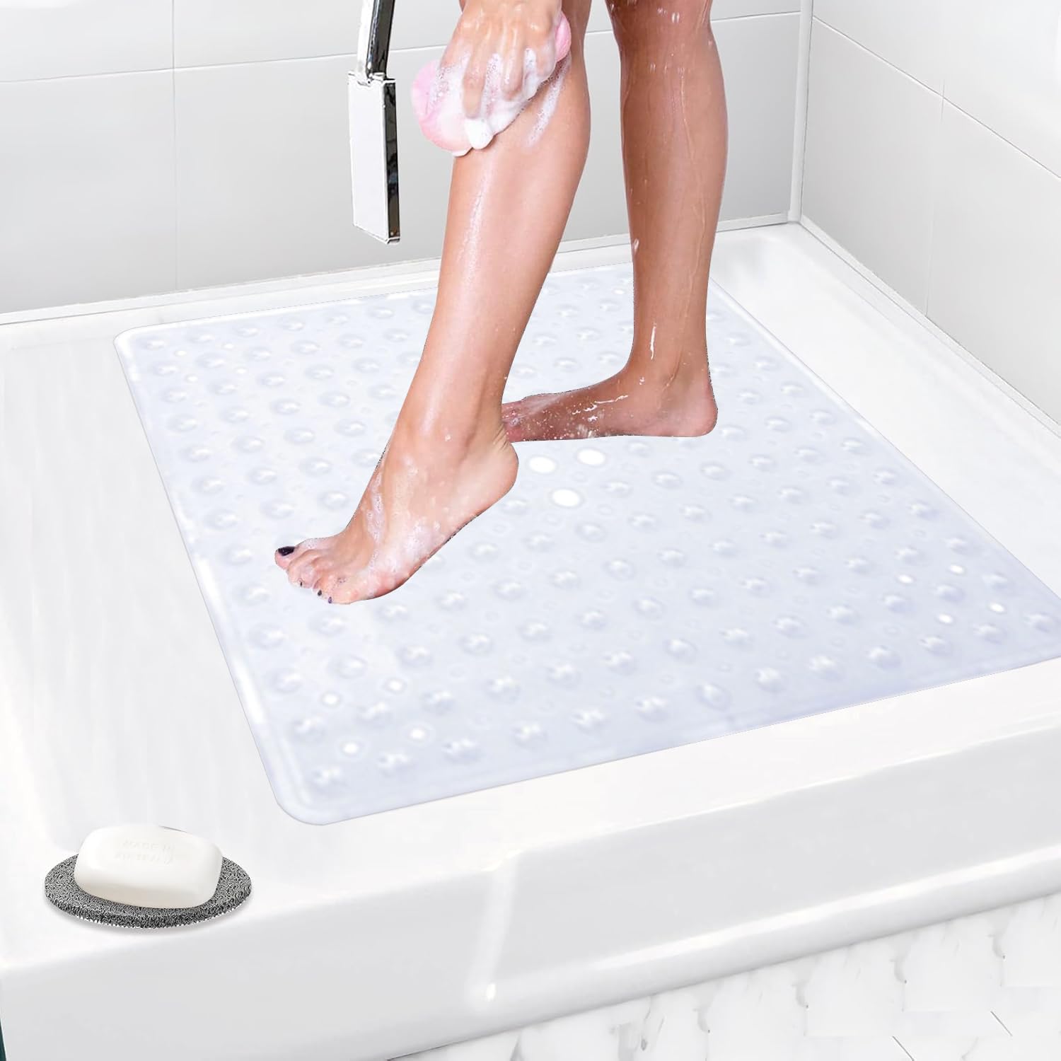 Rugs Inn Shower Mat Non Slip Bathroom Accessory