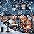 Snow Projector Lights, Christmas Rotating Snowflakes Light Projector, IP65 Waterproof Outdoor LED Snow Spotlight for Halloween Holiday Party Home Decor Garden Light Projector, with Remote Control
