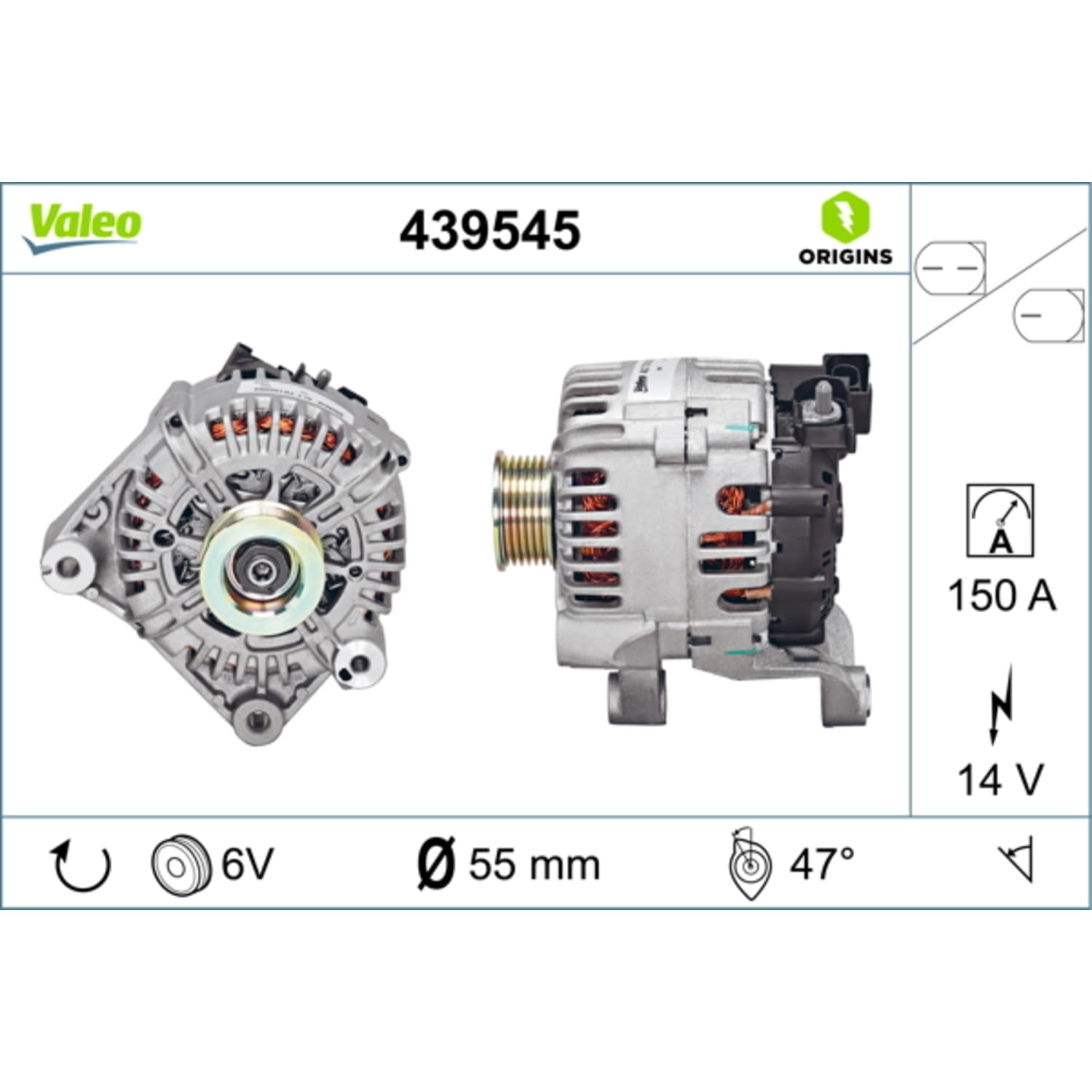 VALEO 439545 Lampa Samochodowa 439545