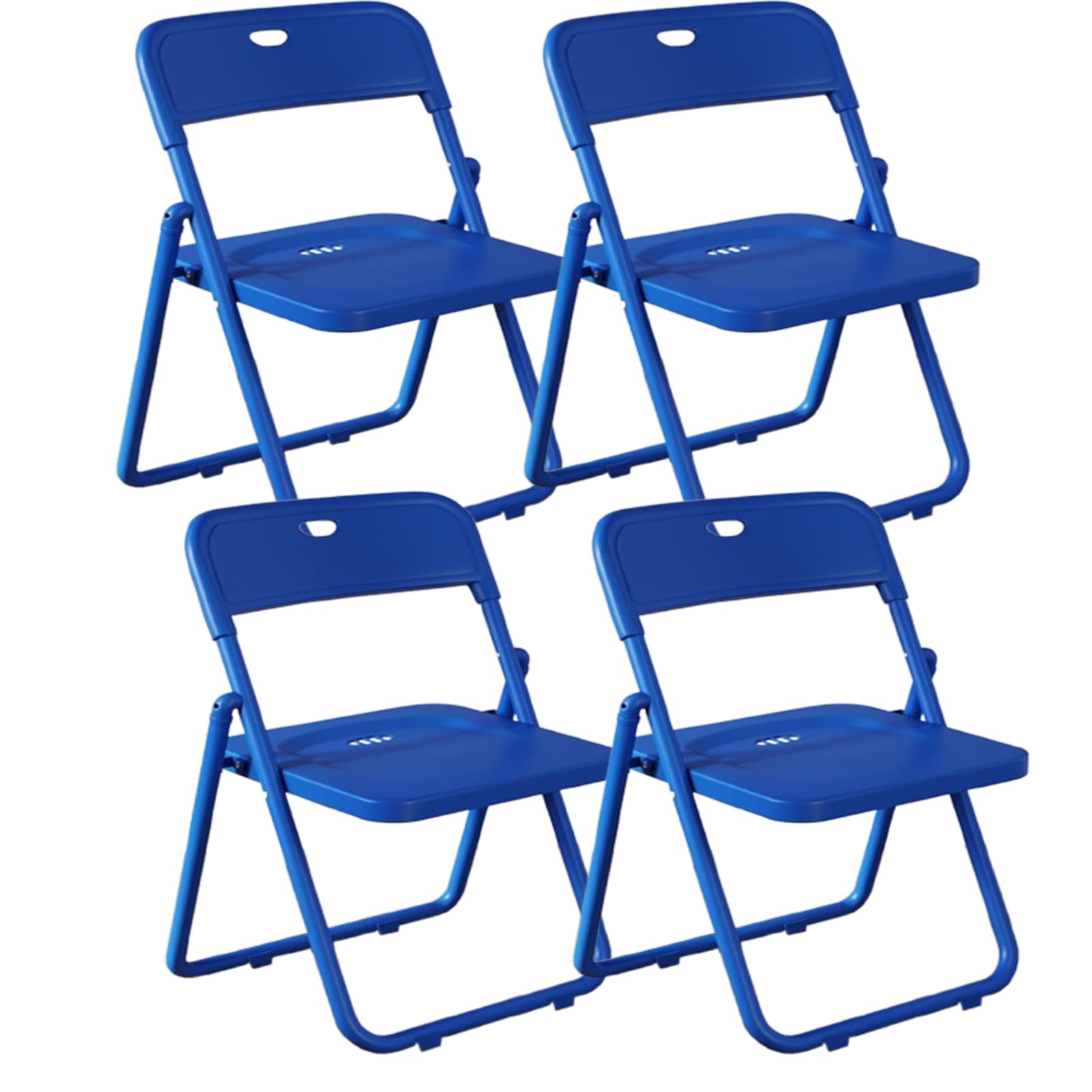 Chaise pliante lot de 4 robuste supportant 150kg structure empilable