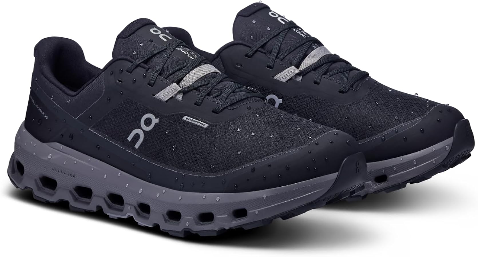 Amazon | [On] Cloudvista 2 Waterproof Black | Eclipse | トレイル