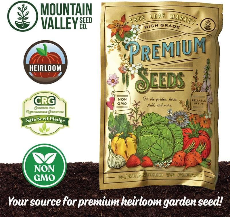 Spring Mix Cover Crop Seeds – 25 lb (~240,000 Seeds) – Non-GMO, Annual, No-Till, Forage-Friendly – Barley, Field Peas, Red Clover, Mustard – Large-Scale Planting, Soil Enrichment, Weed Suppression