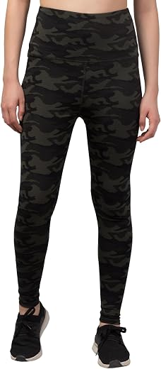 DRAXSTAR Women’s High Waist Printed Leggings | Stretchable Activewear Yoga Pants for Women &amp; Girls | Stylish Geometric Pri...