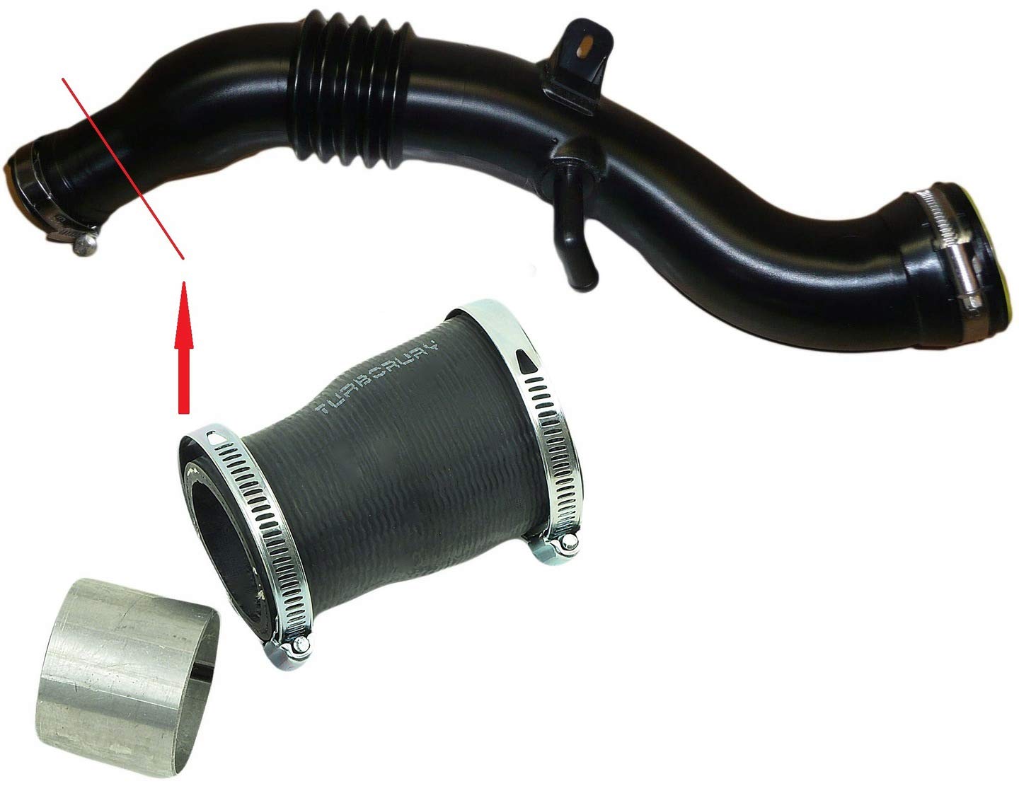 Compatible/repuesto para tubo de limpiador de aire Renault Laguna II 1.9 DCI ESPACE IV 1.9 DCI 7700116005