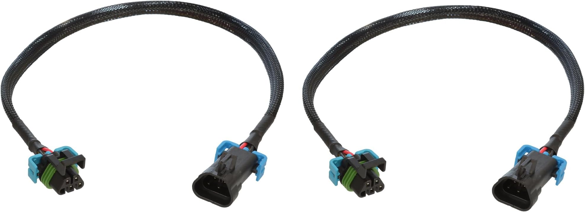 LS3 Oxygen Sensor 24" Extension Cable Set of Two O2 Fits 2010-14 Camaro Front 27"