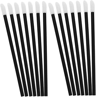 TEHAUX 300pcs Disposable Mini Hollow Lip Brus...