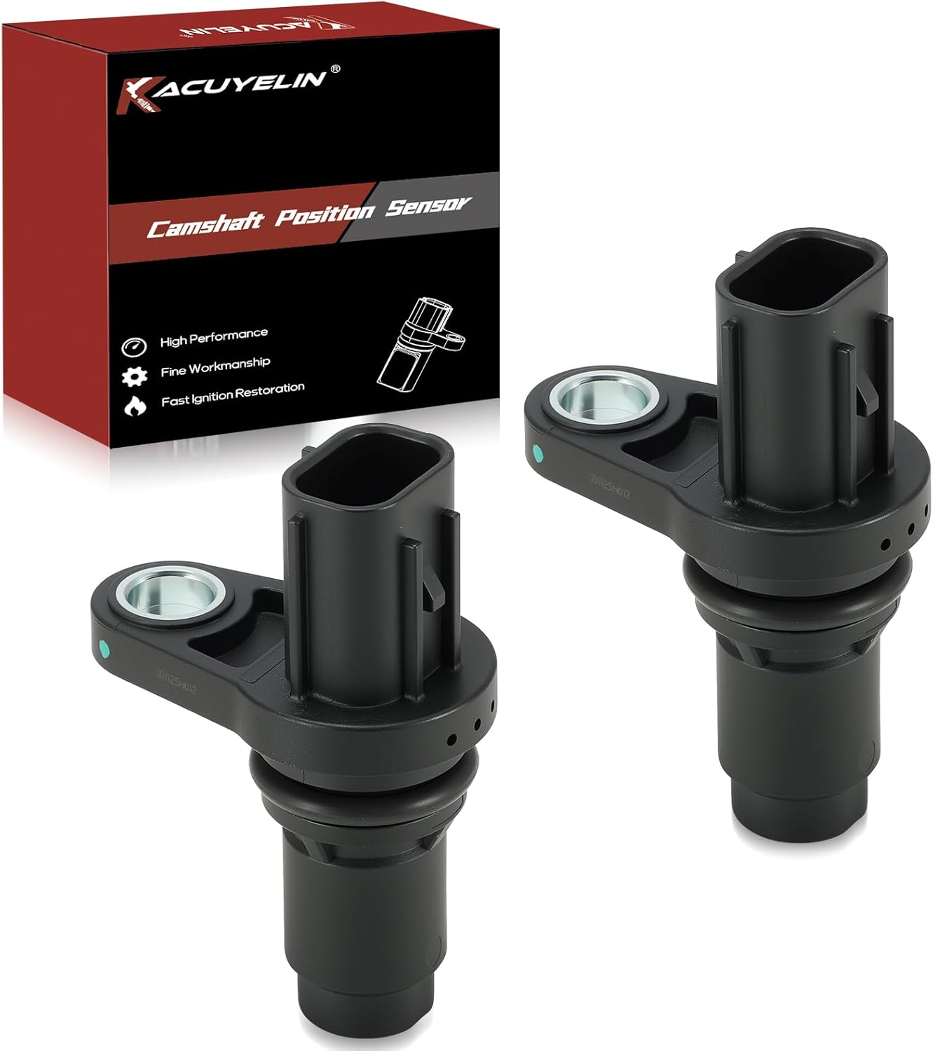 Engine Cam Camshaft Position Sensor Set of 2 Compatible with Toyota Camry Corolla Tacoma Matrix Prius RAV4 Lexus ES350 GS350 IS250 IS350 LS460 2005-2022 Replace#9091905060 9008005060
