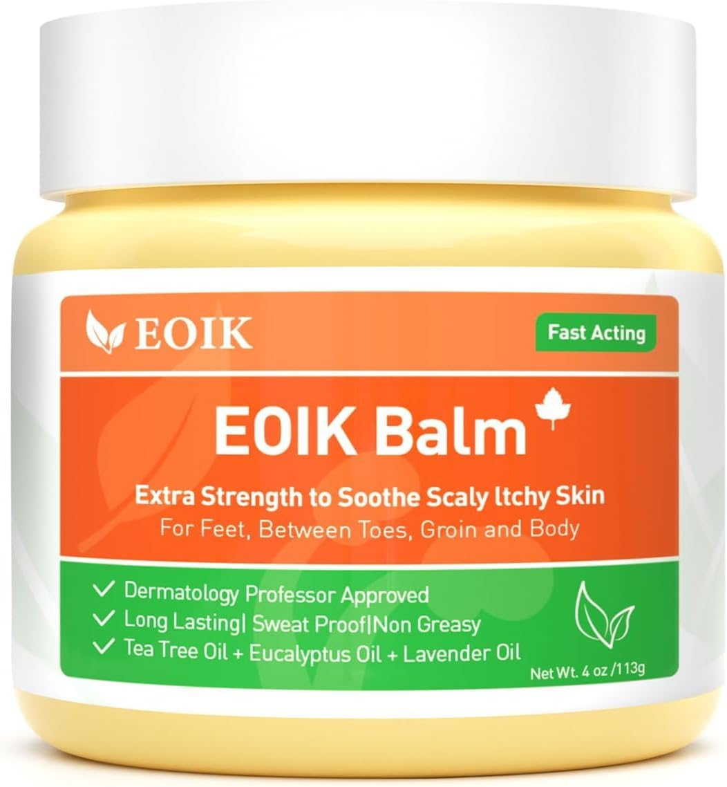 1 Pack 4oz Tea Tree Oil Balm, Powerful Antifungal Ringworm Cream Effective