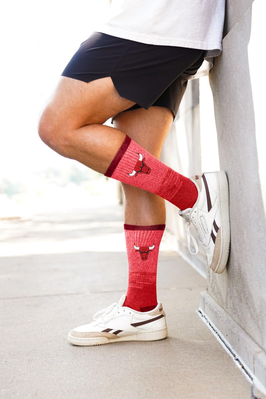 For Bare Feet NBA Unisex Team Tonal Color Crew Sock - Image 2