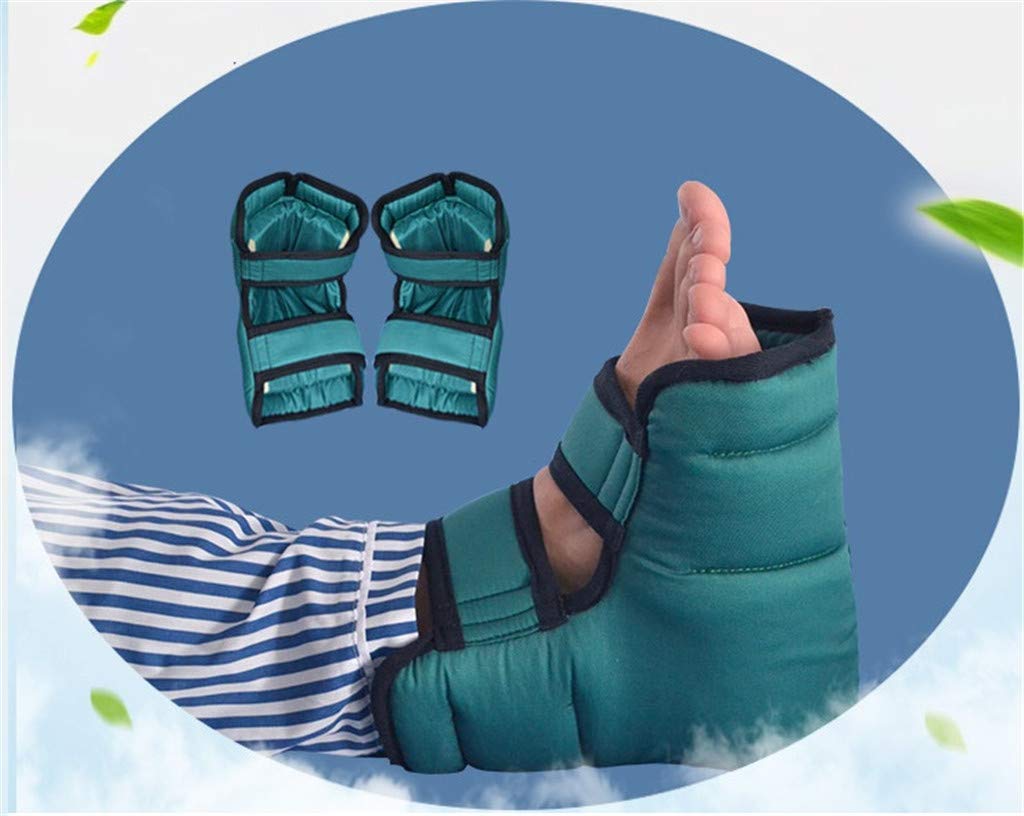 Almohadilla de protección del talón, descompresión cómoda, protector de la articulación del tobillo antiescaras, caída del pie, cuidado del paciente en cama de fractura,2Pcs