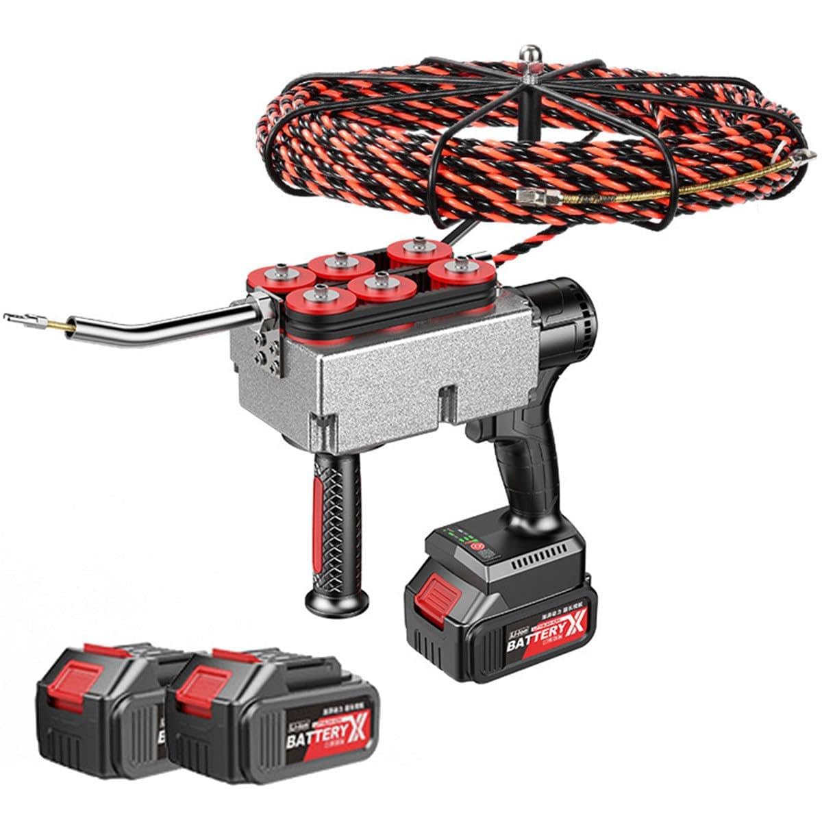 Machine à fileter automatique avec tige de conduit robuste de 40m/min