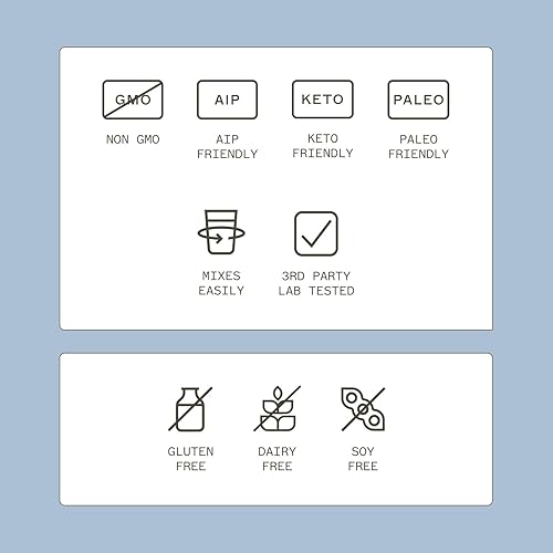 Miniatura 5 de Amy Myers MD Proteína en Polvo Paleo - Doble Chocolate, 20 Porciones - Suplemento de Proteína Basado en Colágeno para el Apoyo de la Función