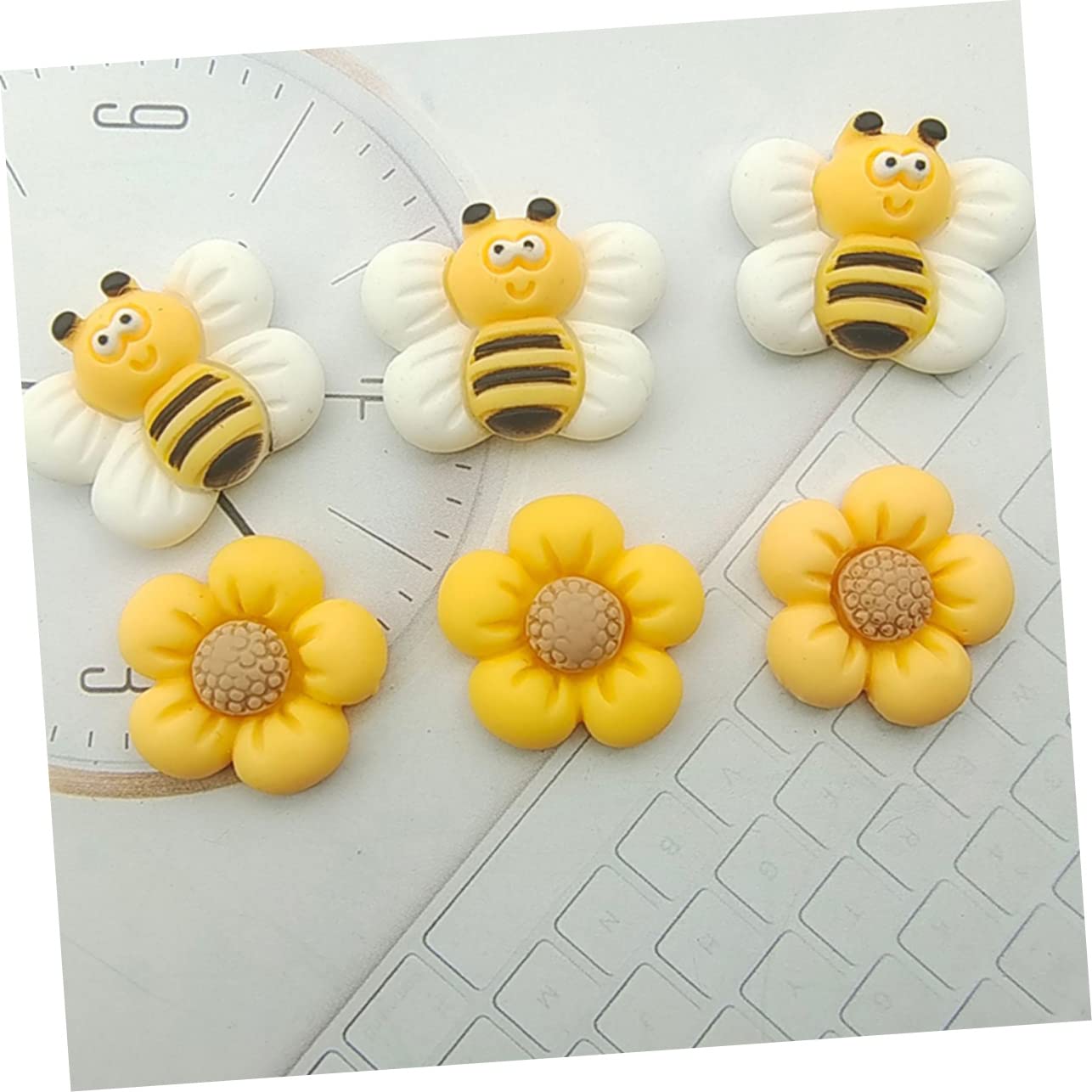 HOMSFOU 5 Series Pushpin I-Pin Tachuelas para Colgar En La Pared Chincheta Decorativa Tachuelas Abeja Chincheta De Color Chinchetas para Mapa Resina 25 Piezas X 5