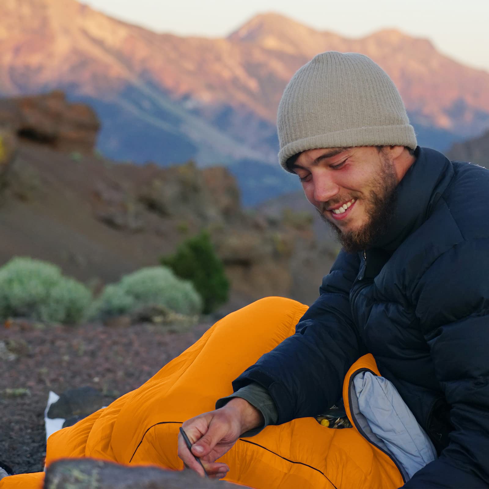 Lixada Sac de Couchage pour Une Personne 3 Saisons léger et Chaud, Utilisation en intérieur et en extérieur pour Enfants, Adolescents et Adultes pour la randonnée, Le Camping et la randonnée