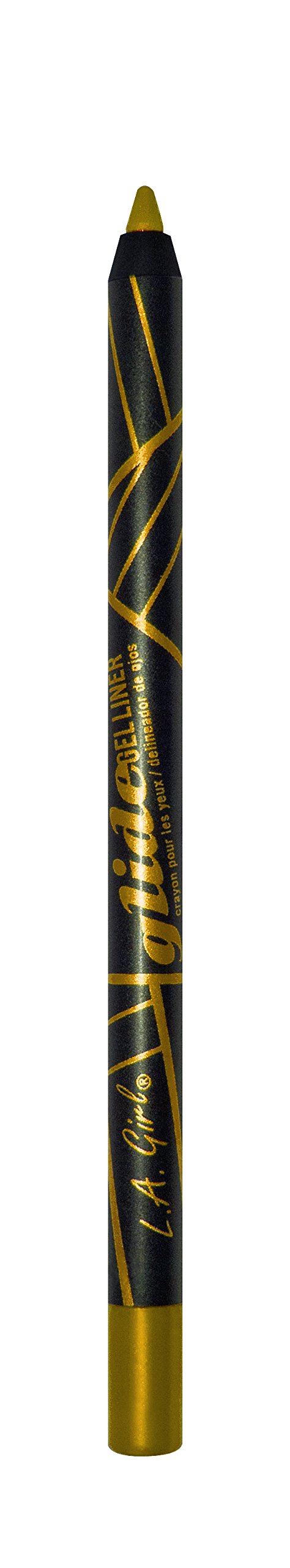 L.A. GirlGlide Gel Eyeliner Pencils, Goldmine, 3 Count(Pack of 1)