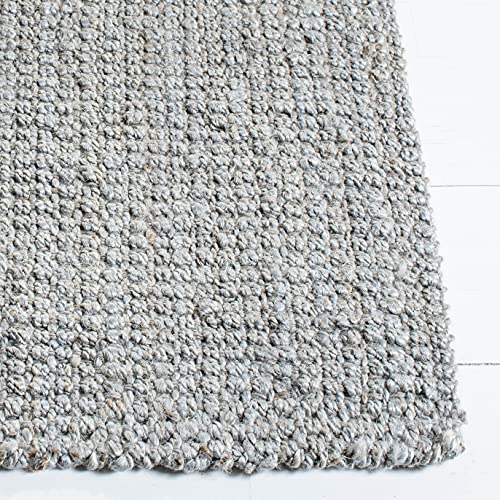 Tapete natural de fibra SAFAVIEH 9'x12' gris miniatura 5