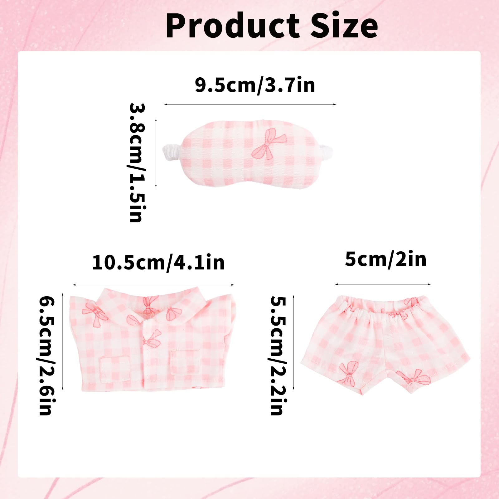 Sinbana Doll Pajama Clothes Set - Image 2