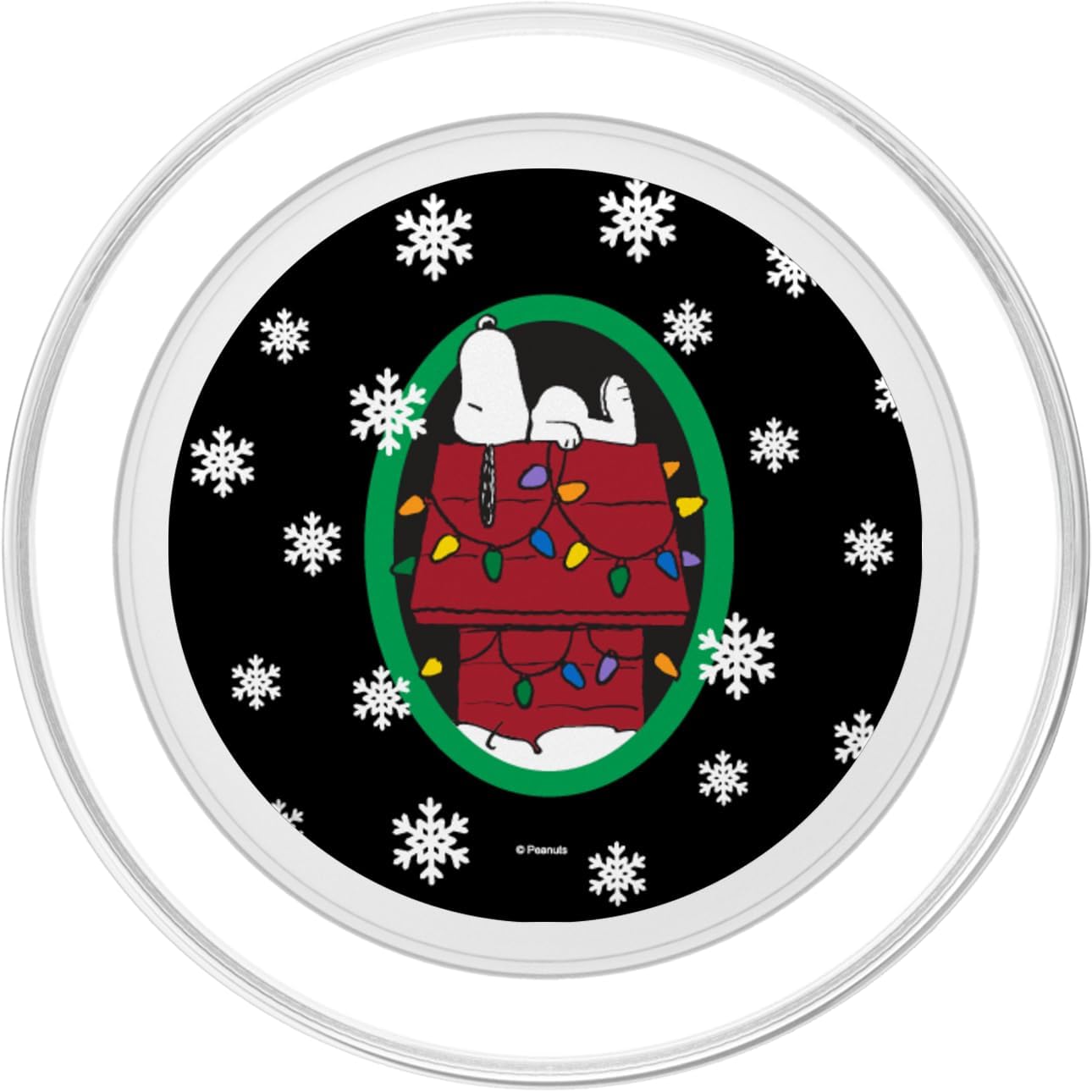 Peanuts - Snoopy Holiday Lights PopSockets MagSafe PopGrip for iPhone