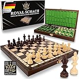 ✅𝐒𝐏𝐈𝐄𝐋𝐕𝐄𝐑𝐆𝐍Ü𝐆𝐄𝐍 - genieße mit unserem Schachspiel aus Holz hochwertig schöne Zeit mit deiner Familie und Freunden, erlebe Spielspaß + Gedächtnistraining zugleich, trefft euch auf dem Brettspiel der Könige und kreiert einzigartige Momente!